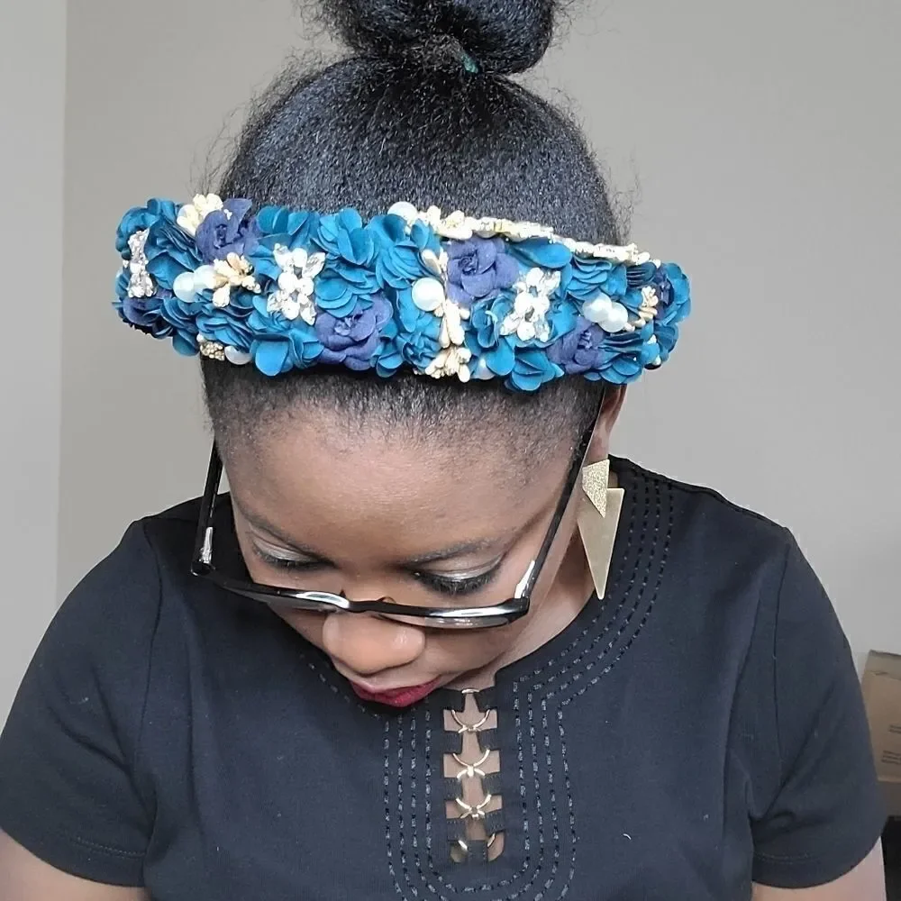 Flowery Headband Women Accessory Hair Accessory